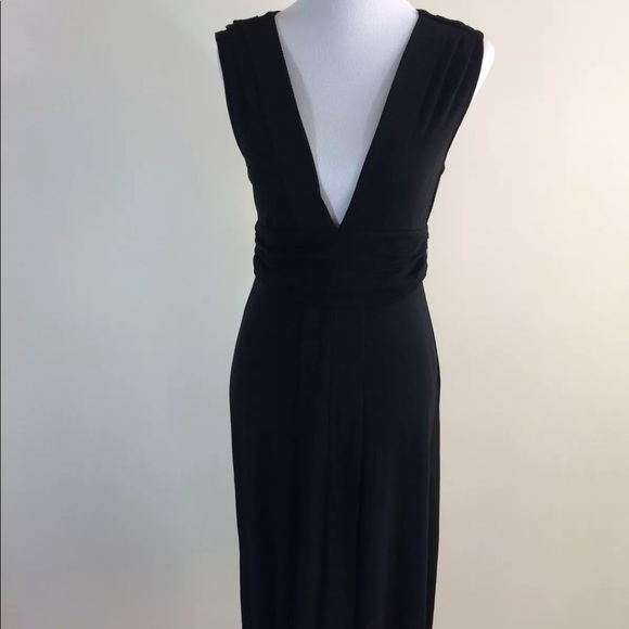 Diane Von Furstenberg Dresses & Skirts - Diane Von Furstenberg Black Dress Empire Waist